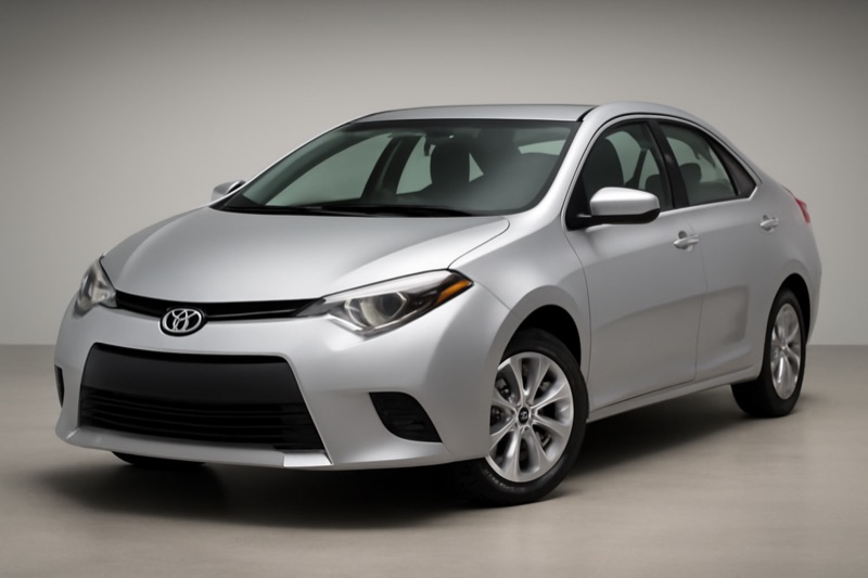 2014 Toyota Corolla windshield replacement in Glendale, CA