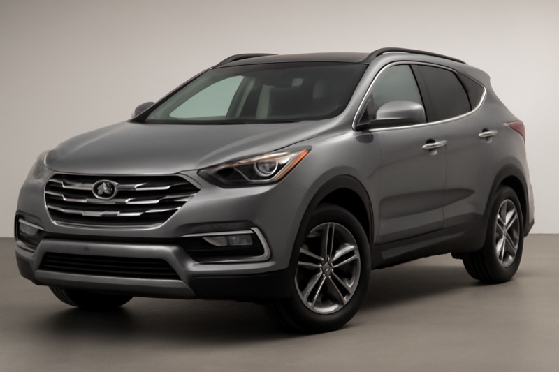 2018 Hyundai Santa FE Sport windshield replacement in Glendale, CA