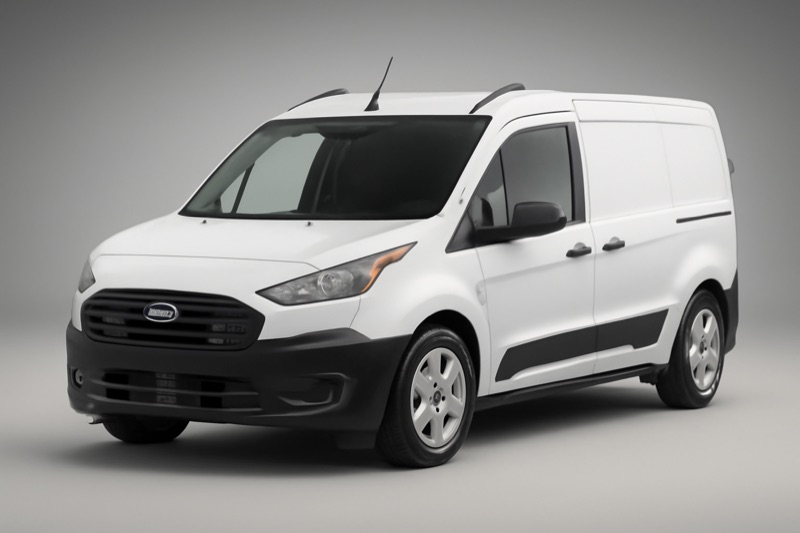 2019 Ford Transit Connect (pv) windshield replacement in Glendale, CA