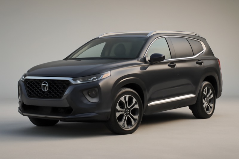 2019 Hyundai Santa Fe windshield replacement in Glendale, CA