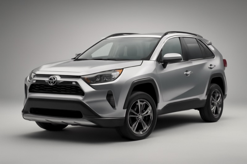 2020 Toyota RAV4 windshield replacement in Glendale, CA