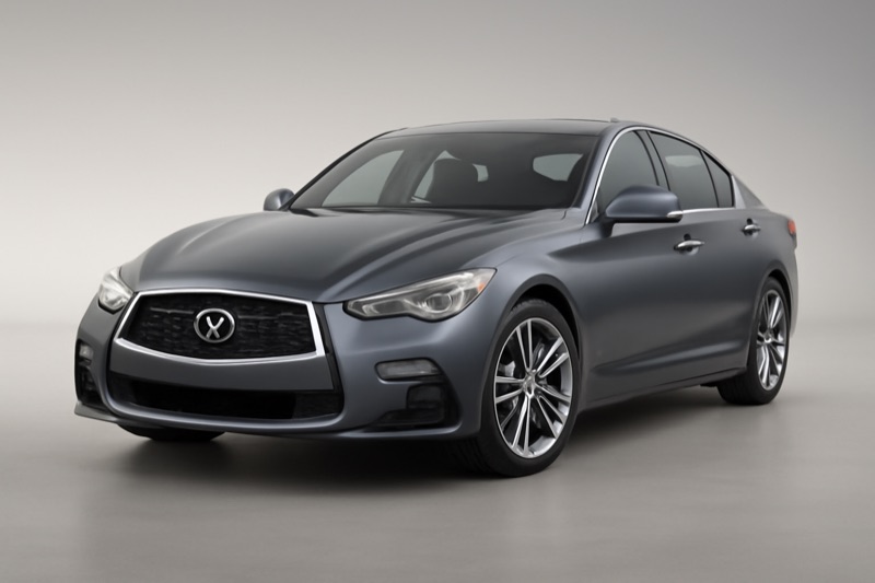 2021 Infiniti Q50 auto glass replacement in Glendale, CA