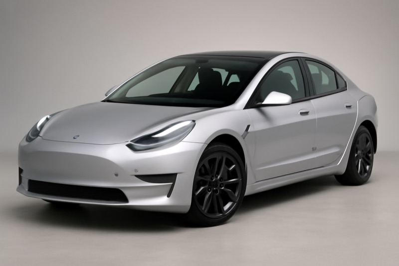 2021 Tesla 3 auto glass replacement in Glendale, CA