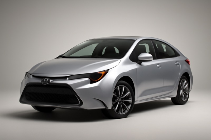 2021 Toyota Corolla windshield replacement in Glendale, CA