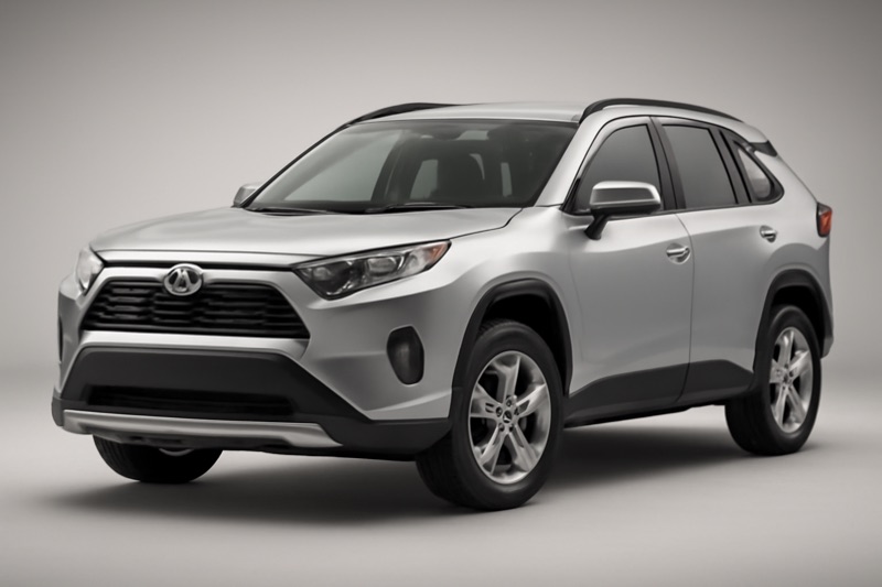 2021 Toyota RAV4 windshield replacement in Glendale, CA