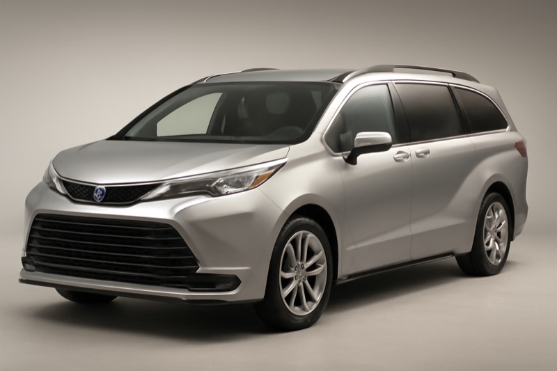 2021 Toyota Sienna windshield replacement in Glendale, CA