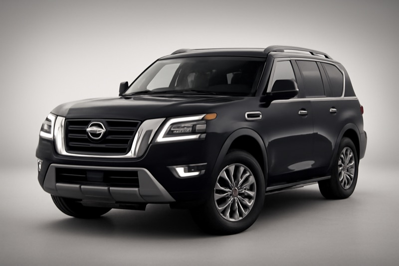 2022 Nissan Armada windshield replacement in Glendale, CA