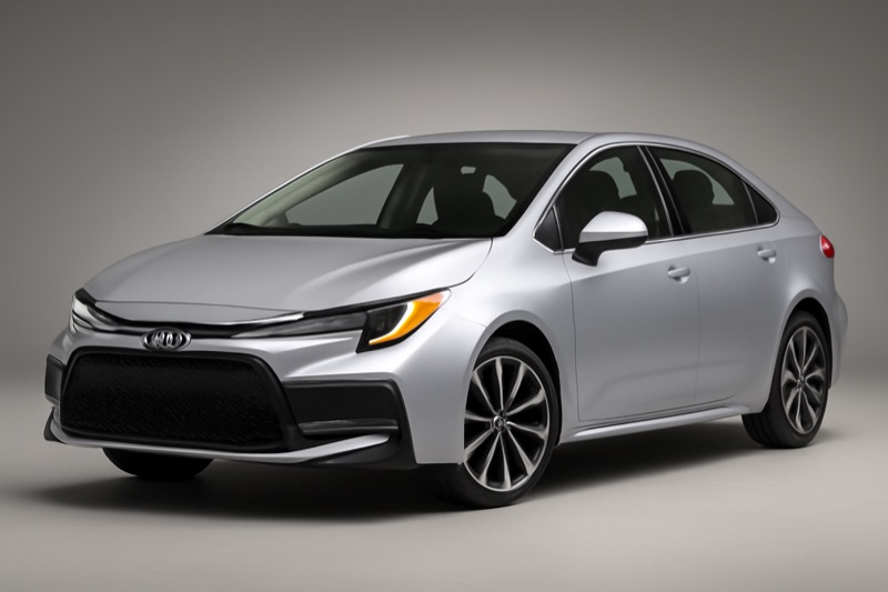 2022 Toyota Corolla windshield replacement in Glendale, CA