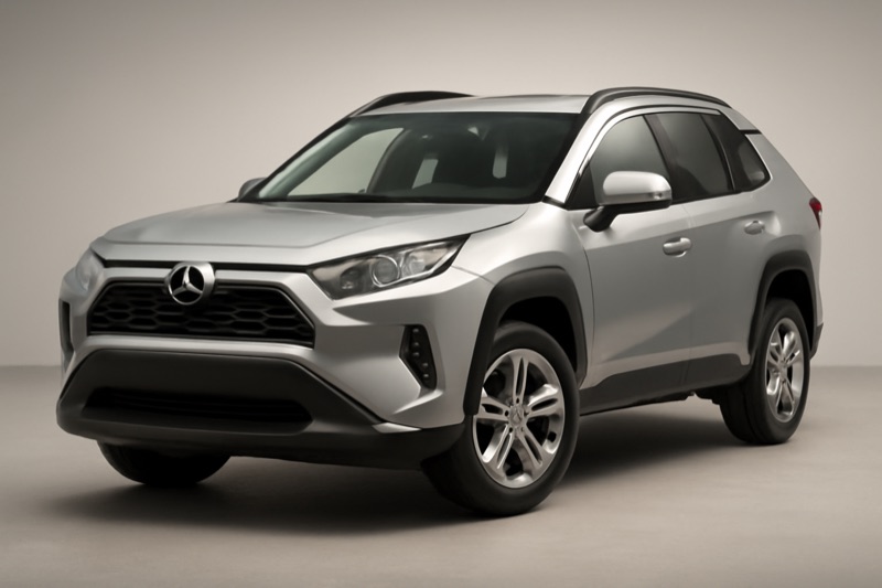 2022 Toyota RAV4 windshield replacement in Glendale, CA
