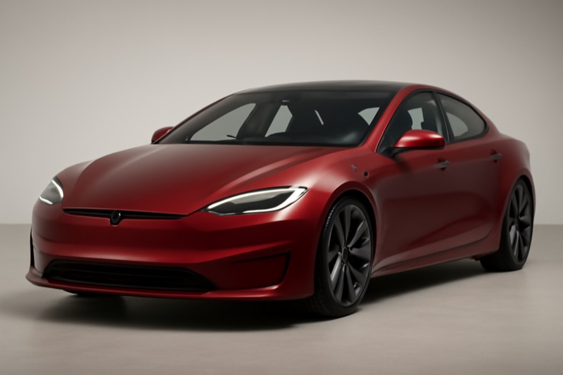 2023 Tesla Model S windshield replacement in Glendale, CA