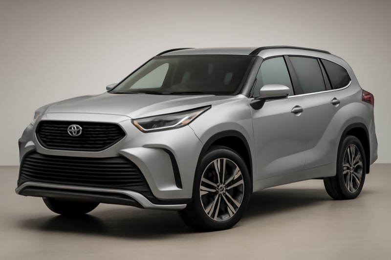 2023 Toyota Highlander windshield replacement in Glendale, CA