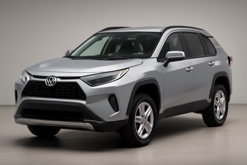 2024 Toyota RAV4 windshield replacement in Glendale, CA