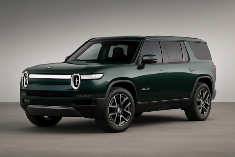 2025 Rivian R1S windshield replacement in Glendale, CA