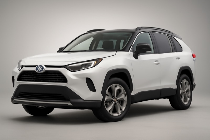2025 Toyota RAV4 windshield replacement in Glendale, CA
